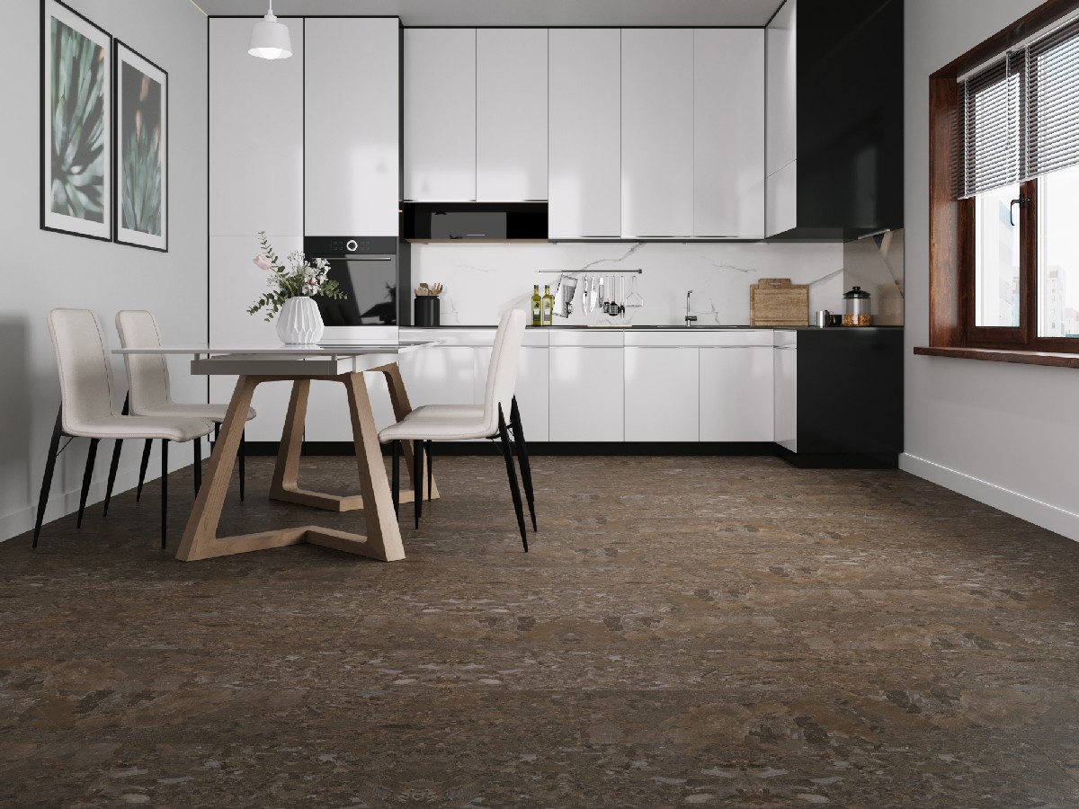 Изображение товара SPC плитка Fast Floor Stone Белуха 34 класс толщина 4 мм 1.86 м², цена за упаковку