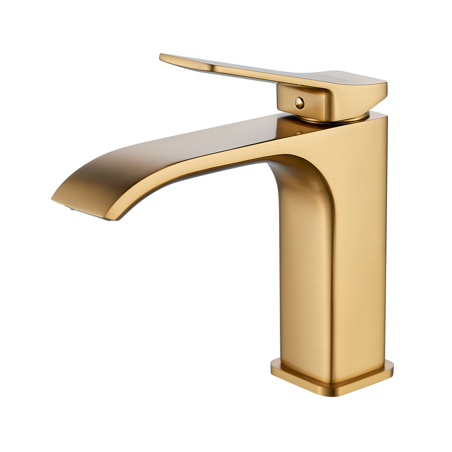 Изображение товара Смеситель для раковины Shevanik S4001G золотой сатин