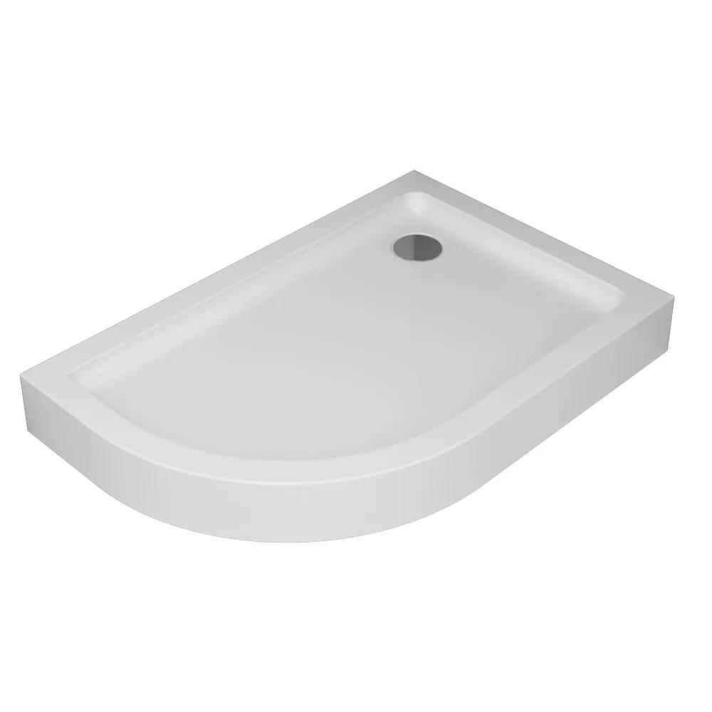 Изображение товара Душевой поддон акриловый Am.pm Like W83T-302R120W 120x80 правосторонний белый