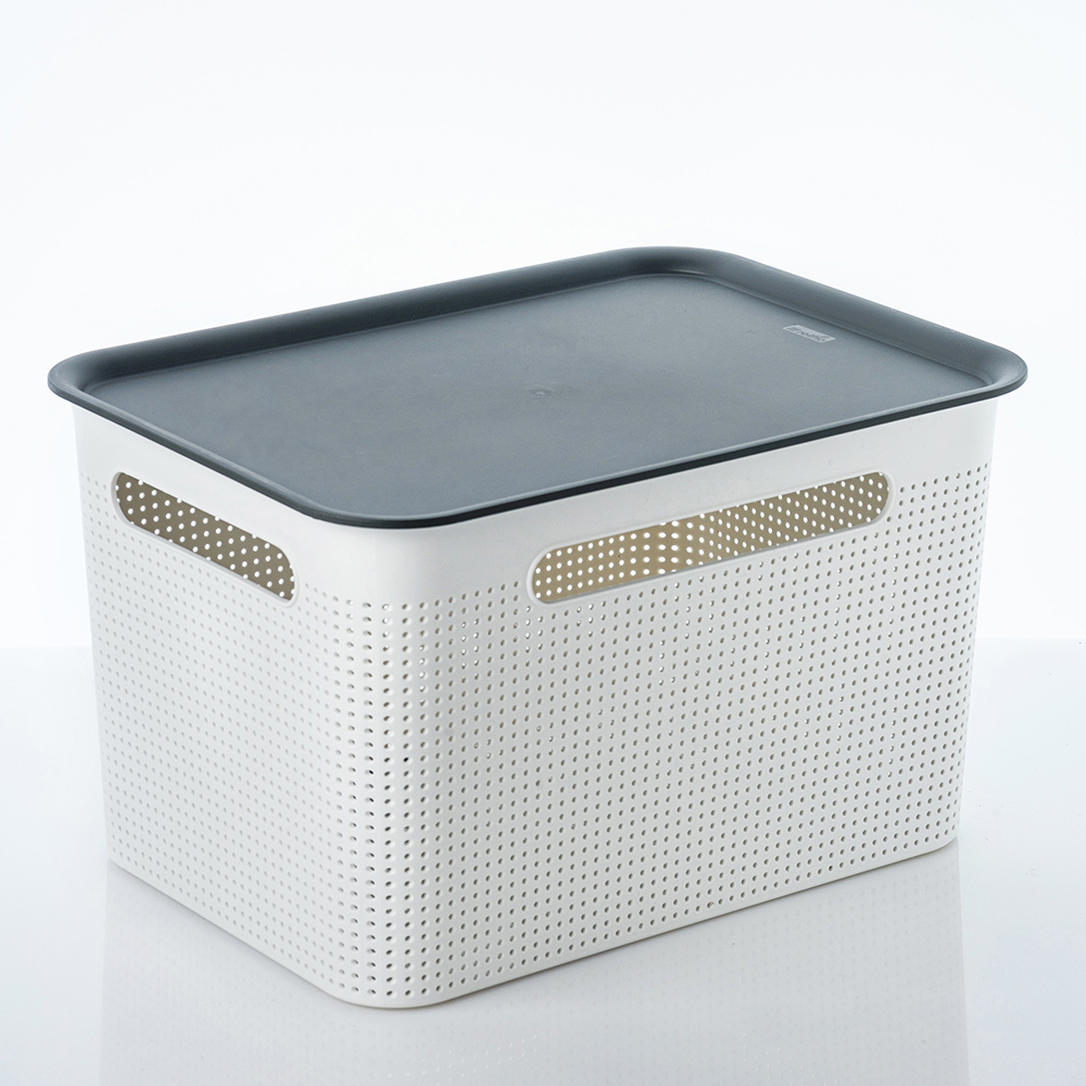 Изображение товара Корзина для хранения ROTHO Brisen 36x26x21 цвет белый