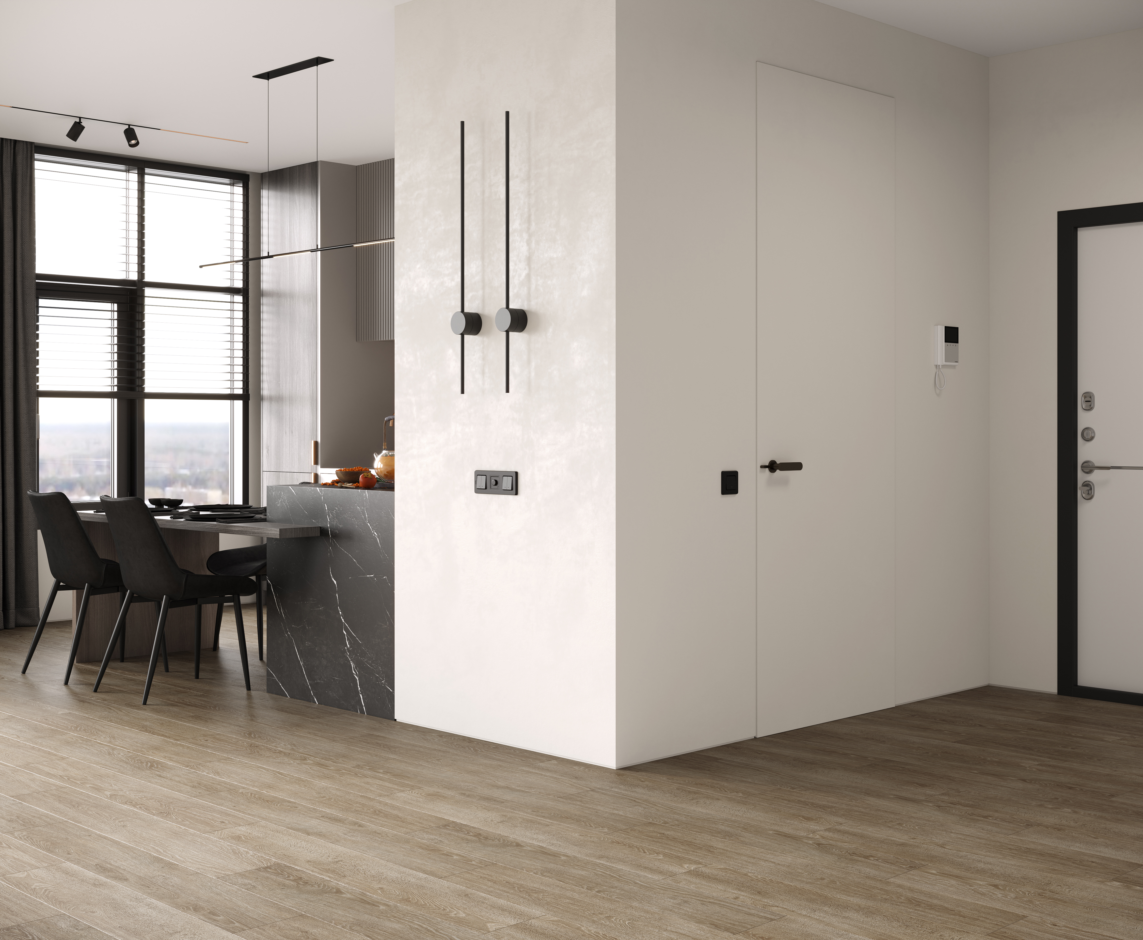 Изображение товара Керамогранит Laparet Molten х9999303570 119.7x19.7см 1.44 м² цвет коричневый