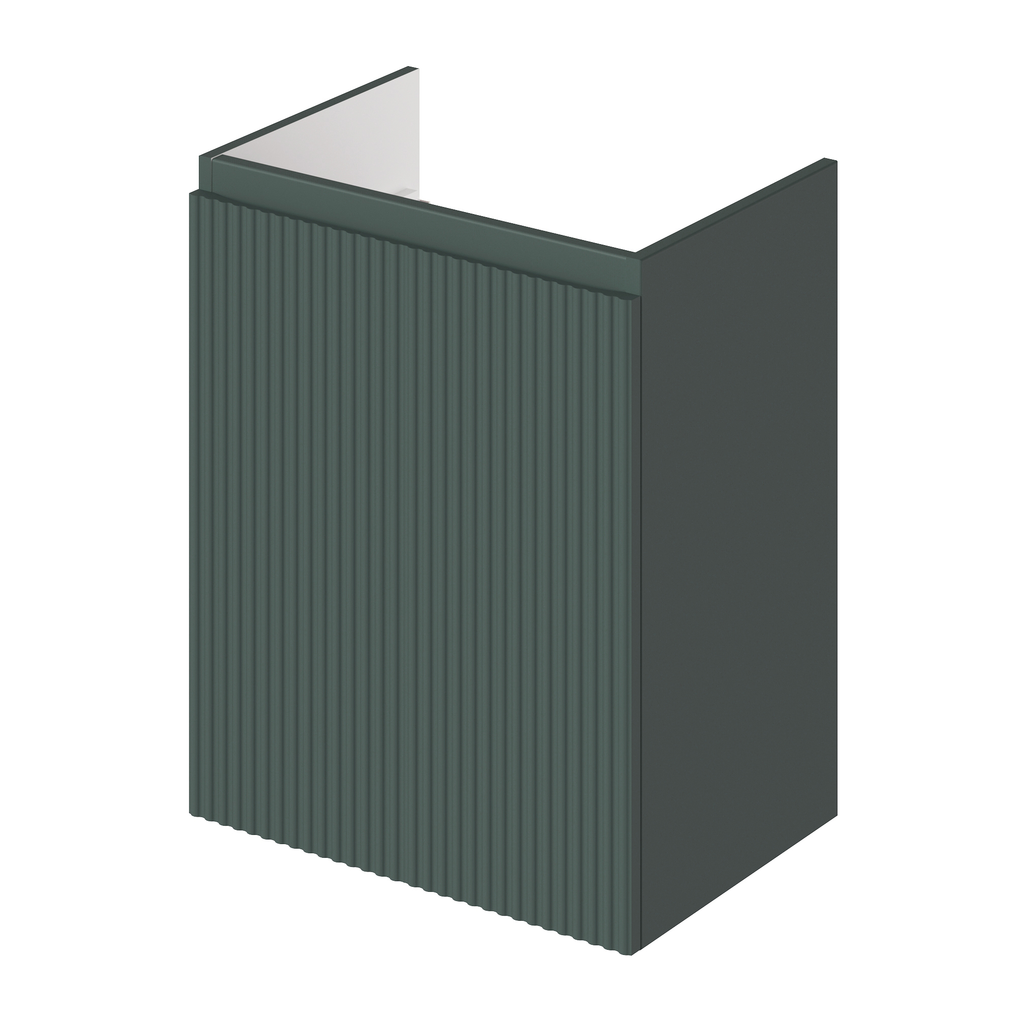 Изображение товара Тумба под раковину напольная Итана 4657836466690 49см цвет велютто авокадо