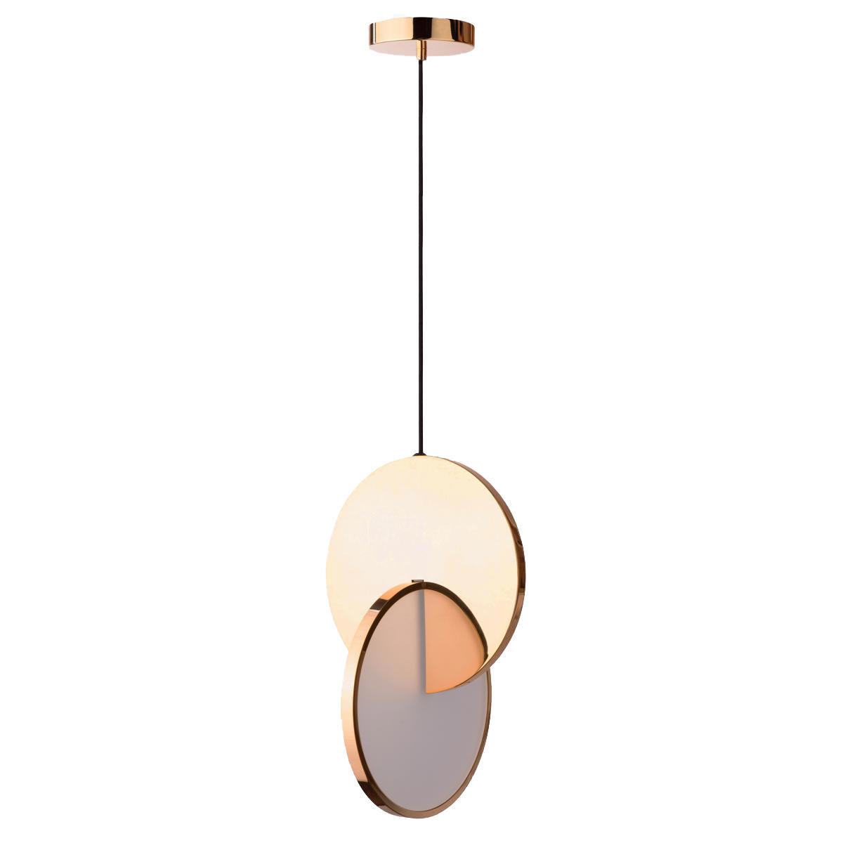 Изображение товара Светильник подвесной светодиодный LOFT IT 9970B ECLIPSE 12 м² теплый белый свет цвет белый