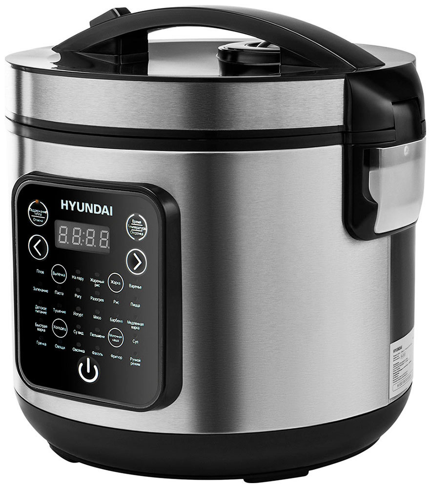 Изображение товара Мультиварка Hyundai Hymc-2401 5 л 31 программ цвет серебристый, черный