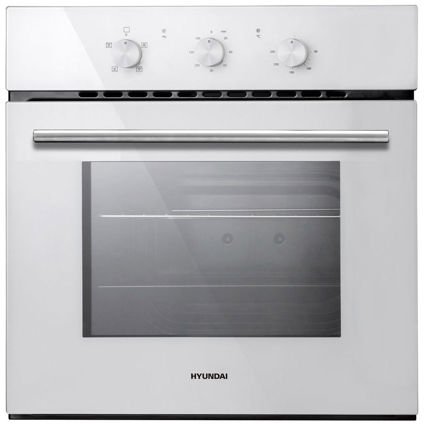 Изображение товара Встраиваемый электрический духовой шкаф Hyundai HEO 6632 WG 60л конвекция белый