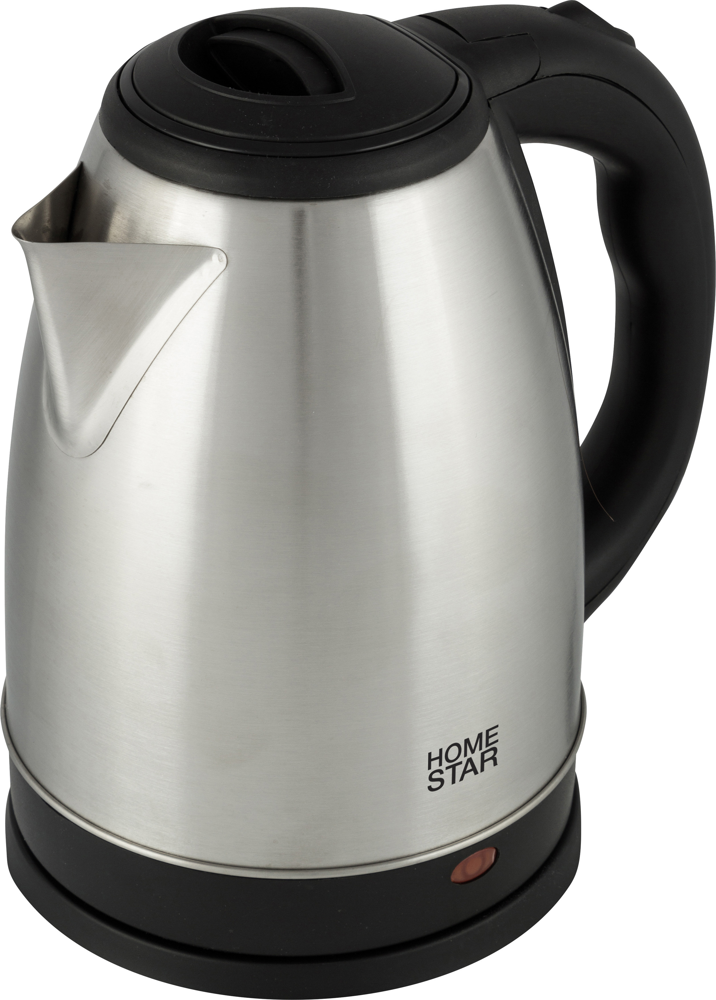 Изображение товара Электрический чайник HOMESTAR HS-1010A 1.8 л черный с пластиком и нержавеющей сталью