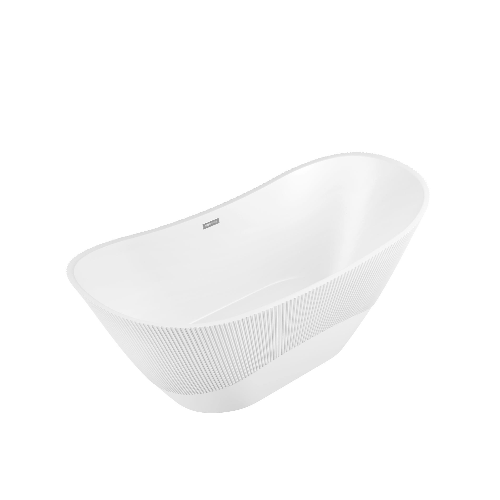 Изображение товара Отдельностоящая акриловая ванна Grossman Galaxy 170x75 см с системой клик-клак