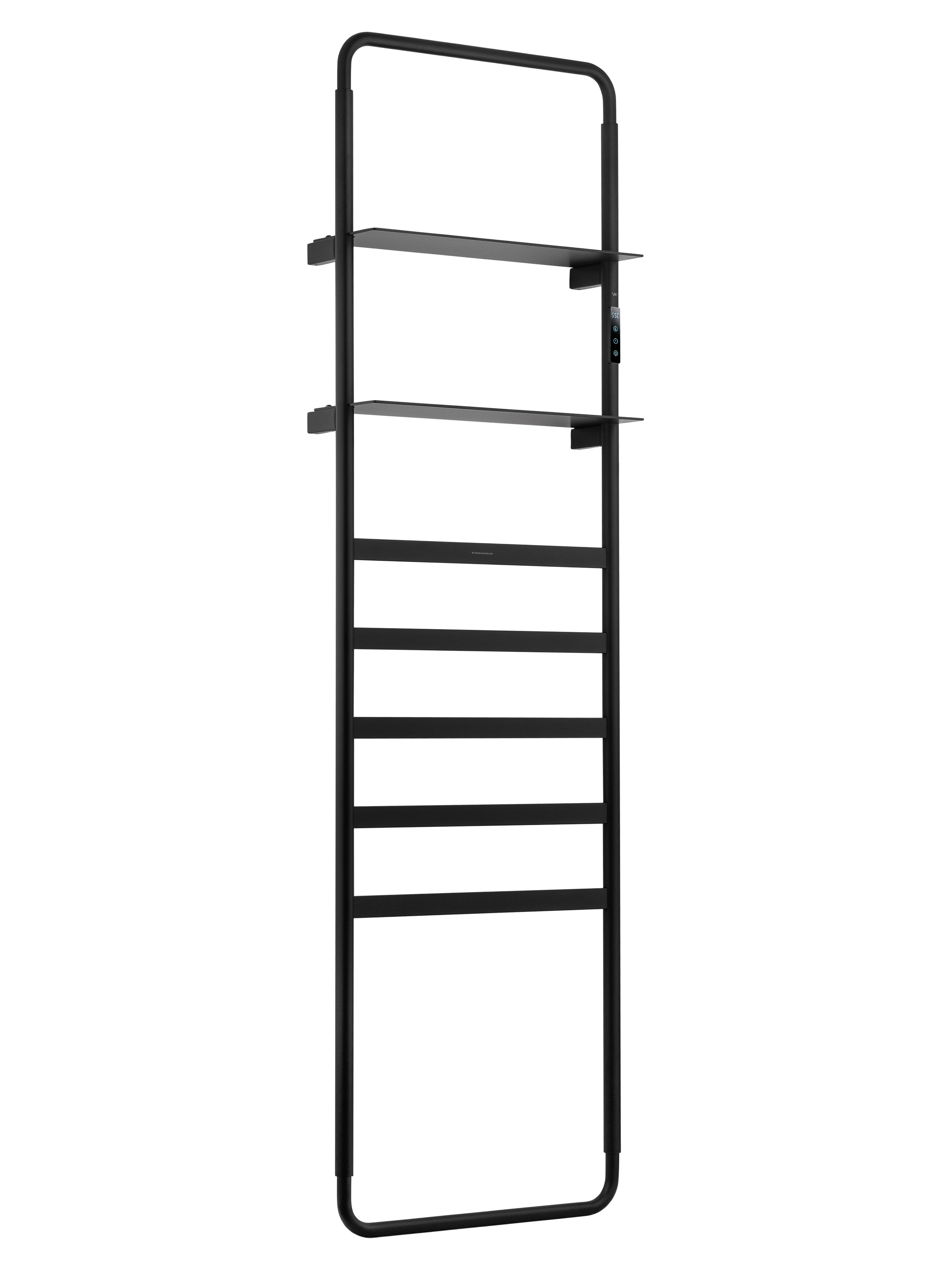 Изображение товара Электрический полотенцесушитель WONZON & WOGHAND DÜSSELDORF черный 1620 мм 60 Вт