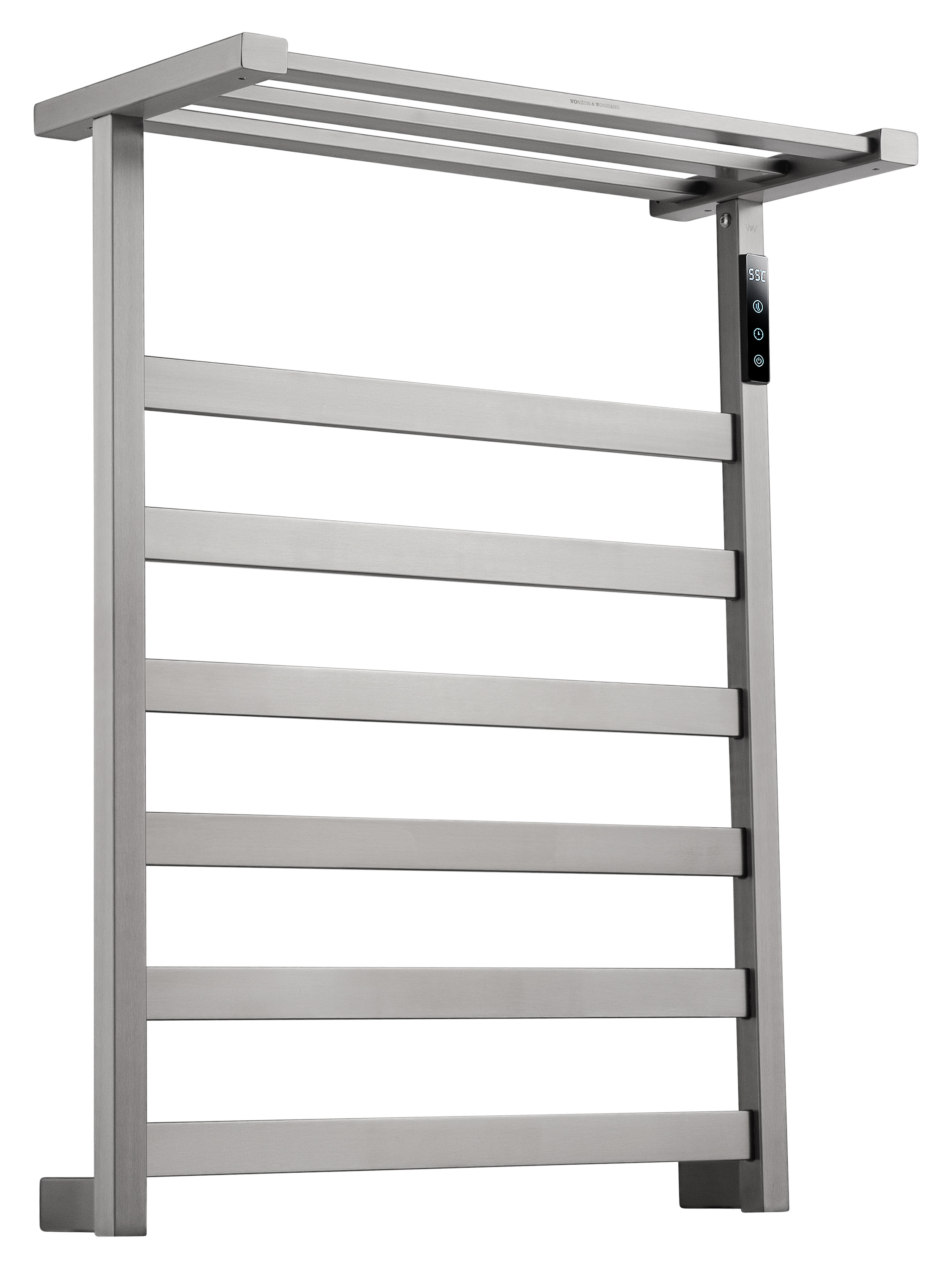 Изображение товара Электрический полотенцесушитель Wonzon & Woghand Frankfurt 480x640 мм 60 Вт никель