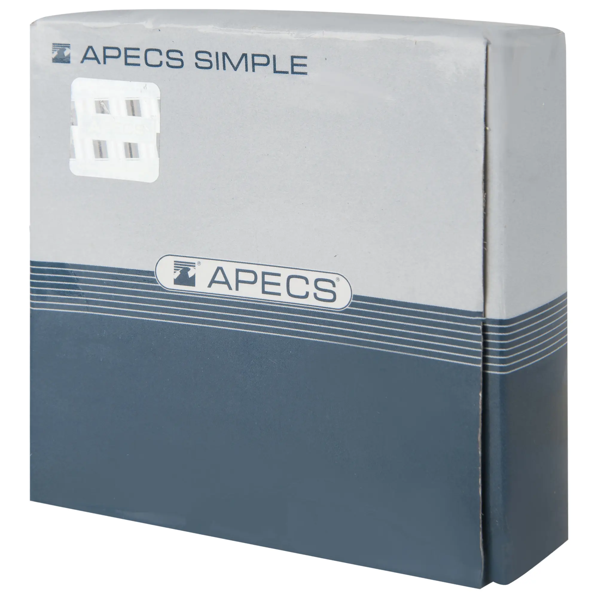 Замок врезной Apecs 90-K, цвет хром - 3