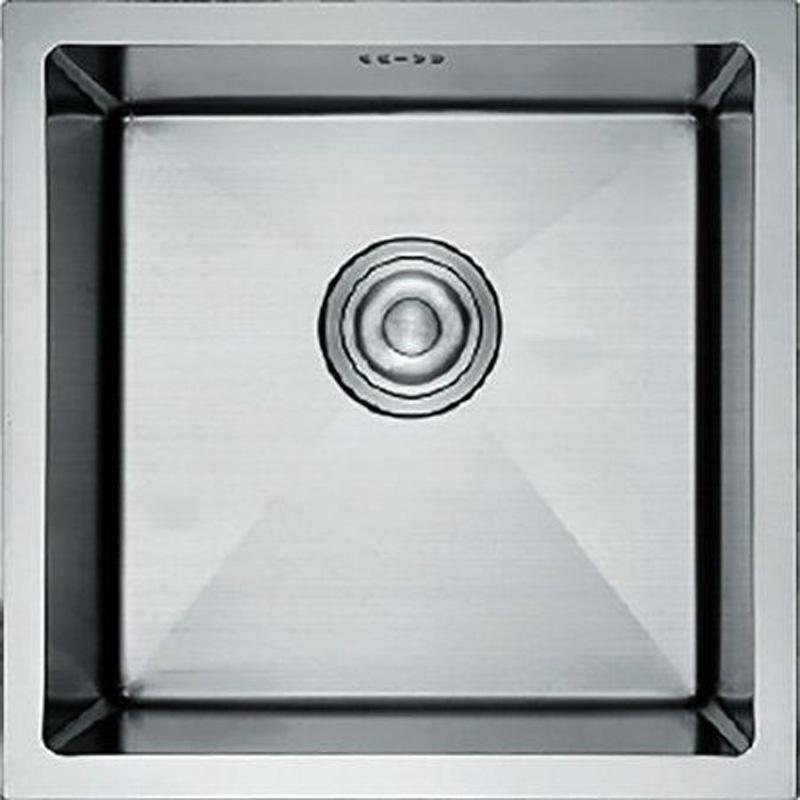 Изображение товара Врезная мойка Gerhans K34444 39x39x22 см нержавеющая сталь 304 цвет нержавеющая сталь, блестящая