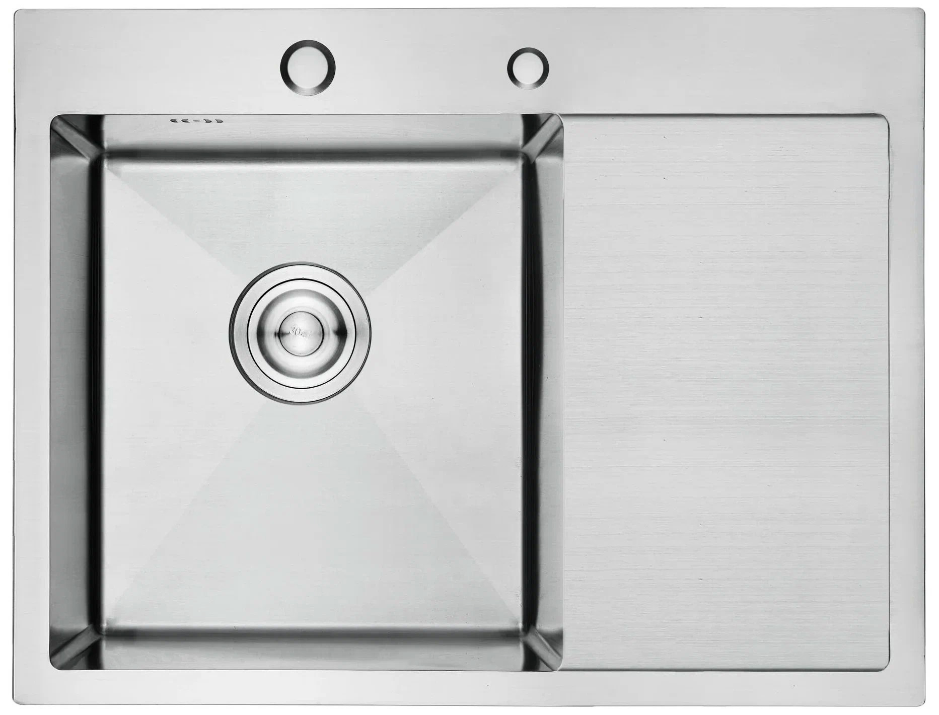 Изображение товара Врезная кухонная мойка Gerhans K35848-L 58x48 см нержавеющая сталь SUS304