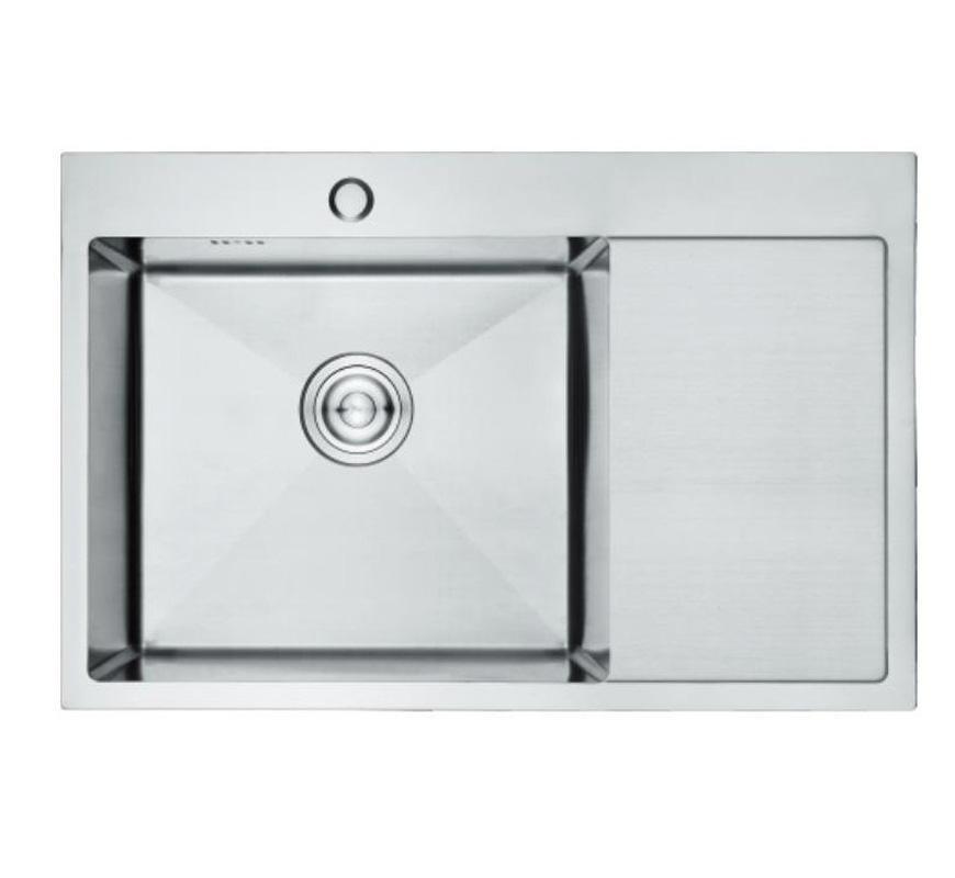 Изображение товара Врезная кухонная мойка Gerhans K37851-L 78x51 см из нержавеющей стали SUS304
