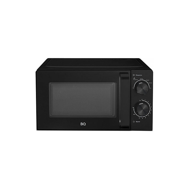 Изображение товара Отдельностоящая микроволновая печь Bq MWO-20004SM/W, Black 20 л 44.6x24.3x36 см цвет черный