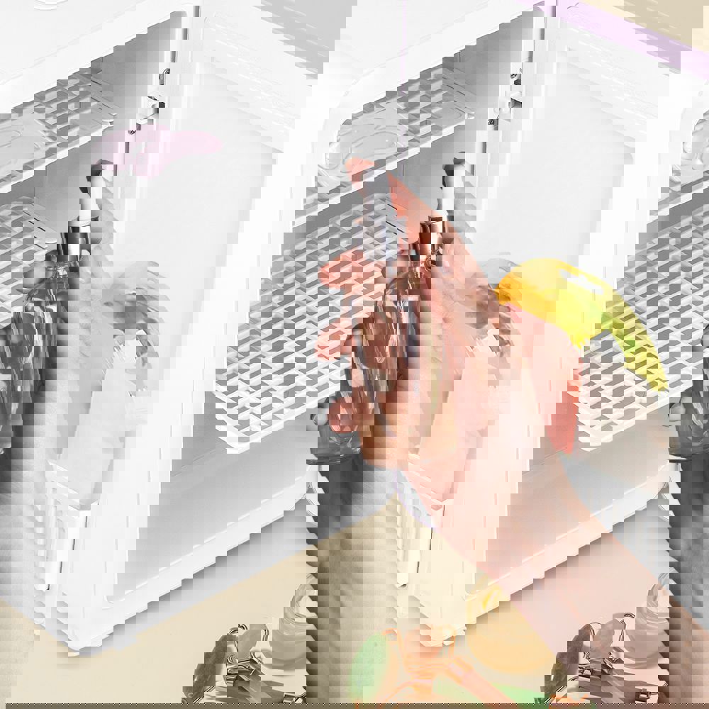 Изображение товара Холодильник Kitfort KT-4107 23x34.2 см цвет розовый