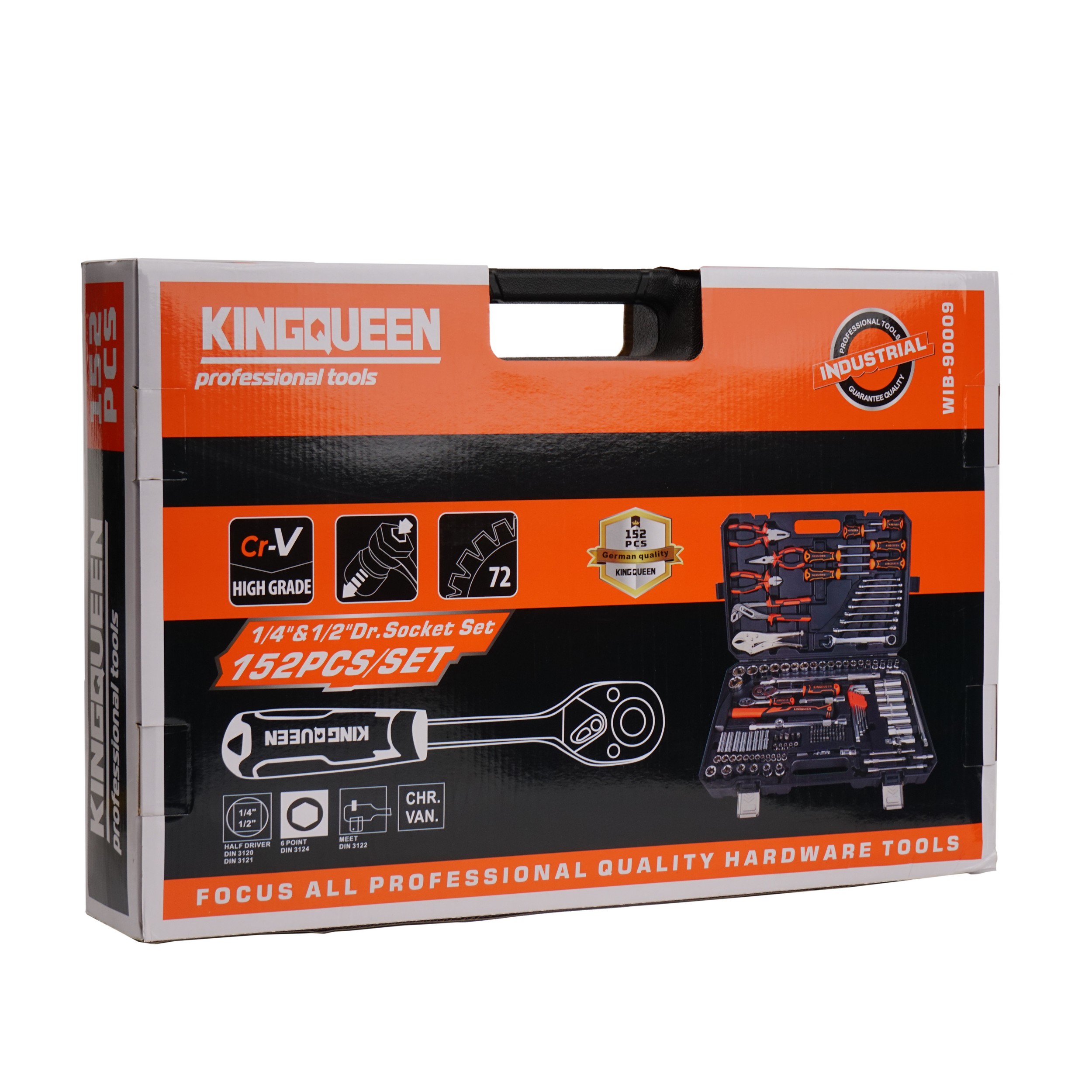 Изображение товара Набор инструментов Kingqueen WIB-90009, 152 предмета