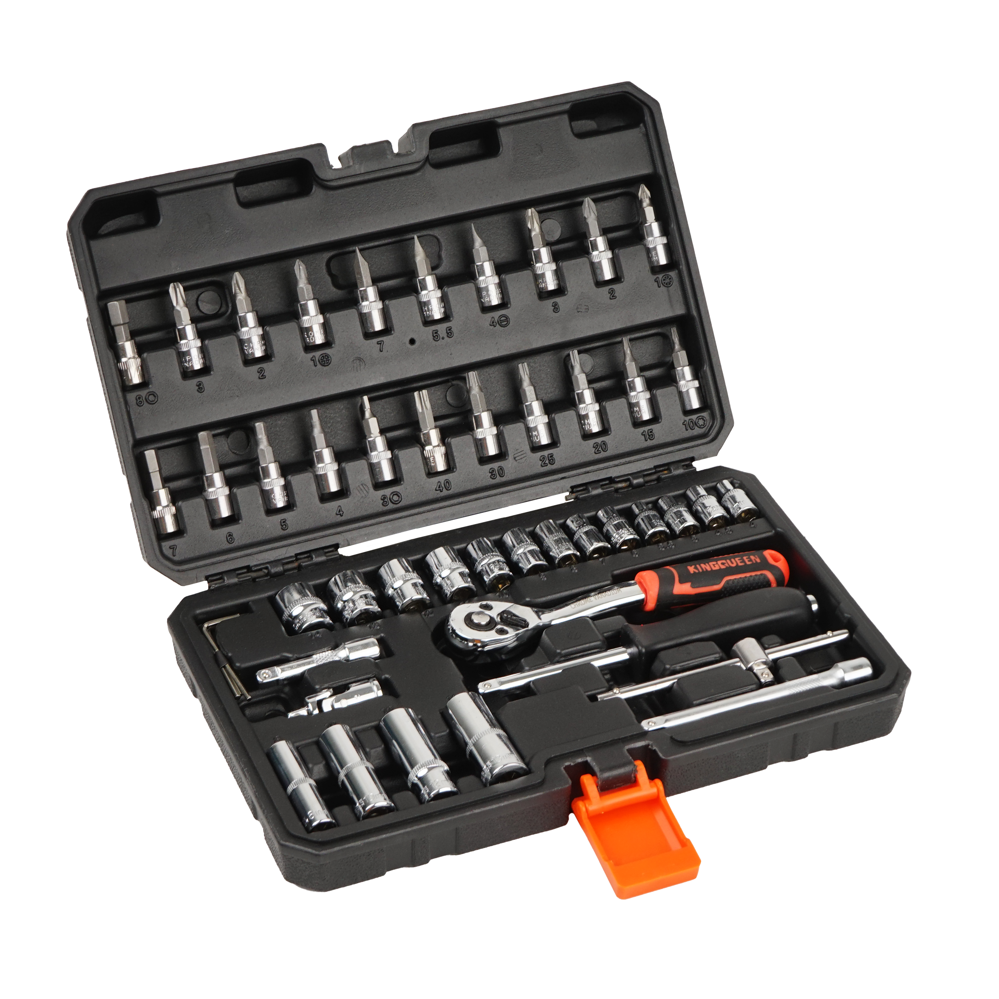 Изображение товара Набор инструментов Kingqueen 09030, 47 предметов