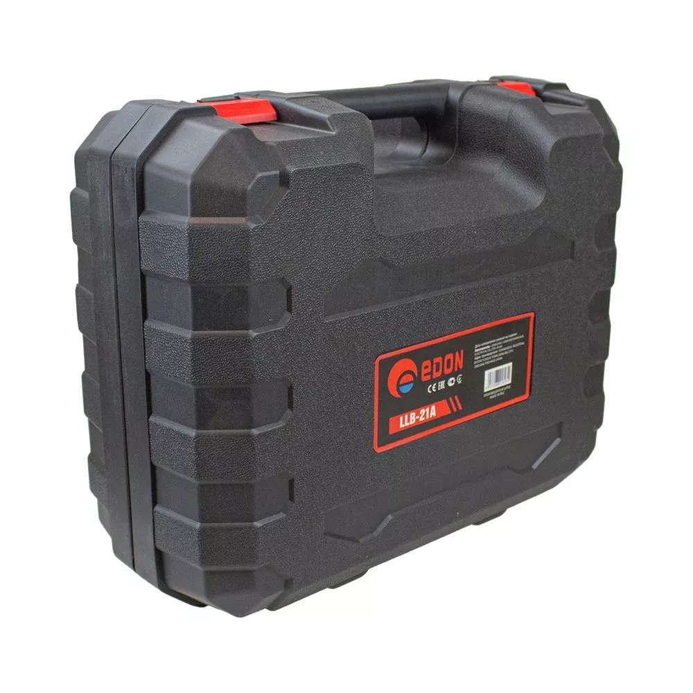 Изображение товара Аккумуляторная воздуходувка Edon LLB-21A 21 В, мощный двигатель и набор аксессуаров