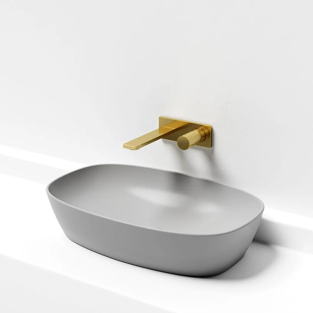 Изображение товара Смеситель SANCOS Nexus SC9013BG для раковины, брашированное золото, латунь, 6.5 см