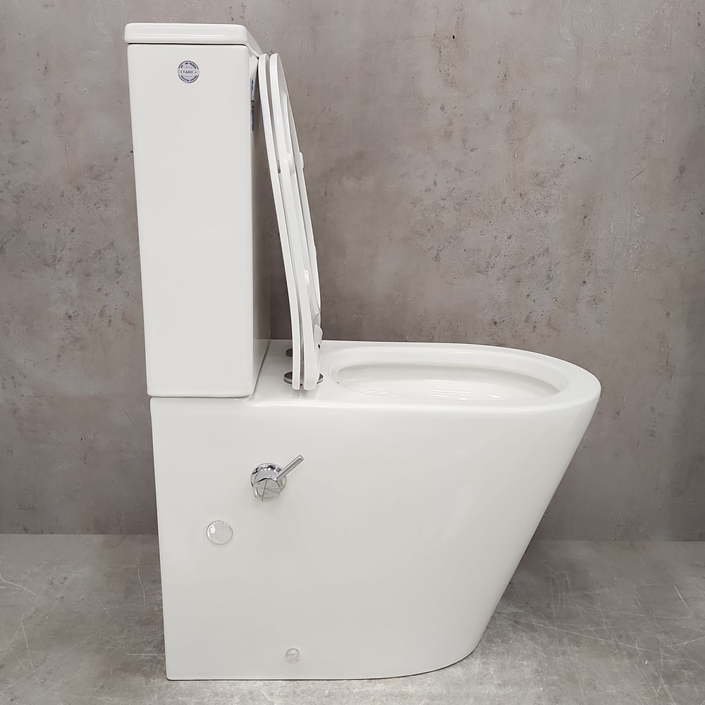 Изображение товара Унитаз-компакт Bloomix Salchow AD3093SB/UF1 Ceramic+ с функцией биде
