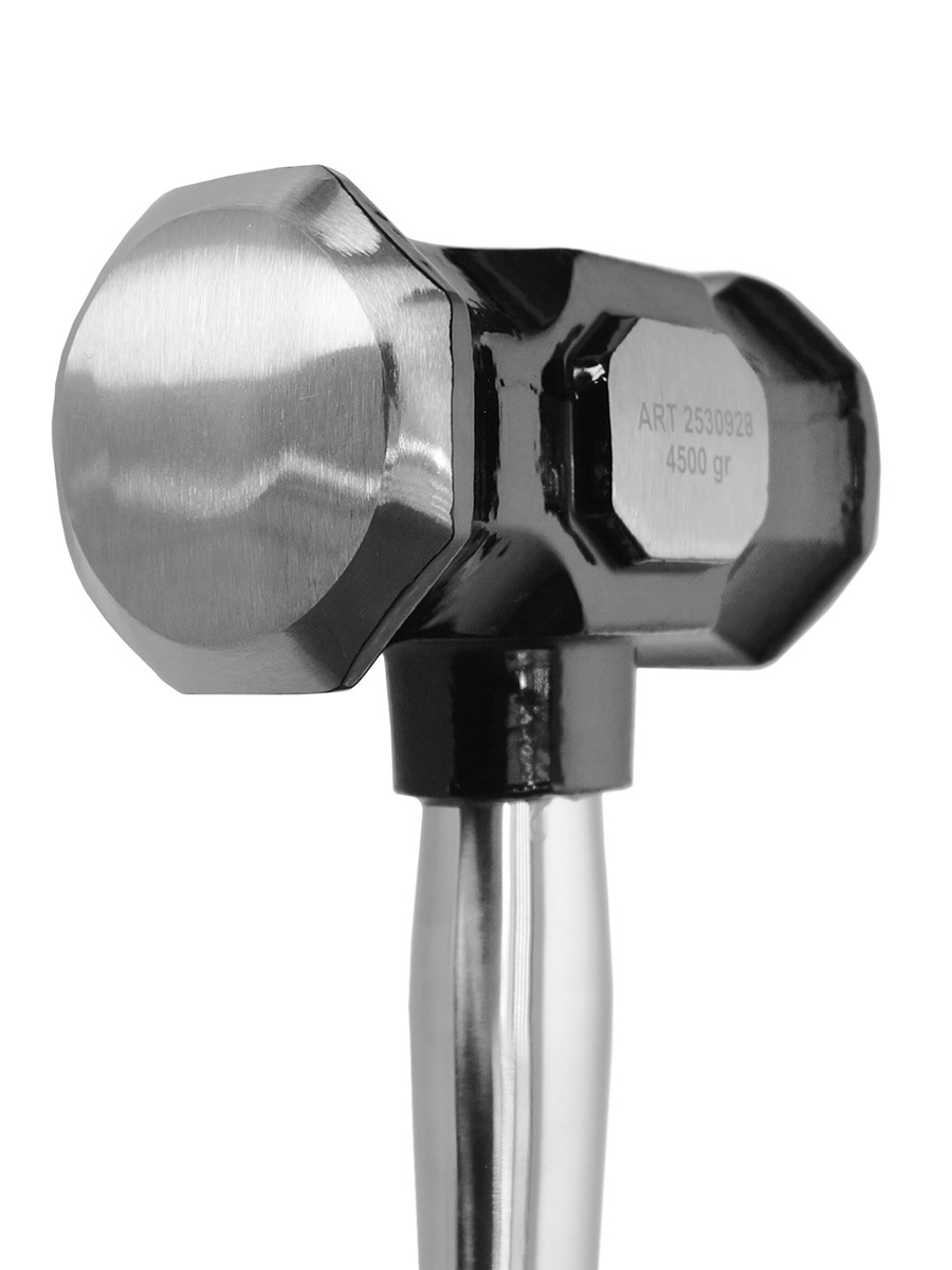 Изображение товара Кувалда Pobedit 2530928 обрезиненная рукоятка 4500 г кованая сталь