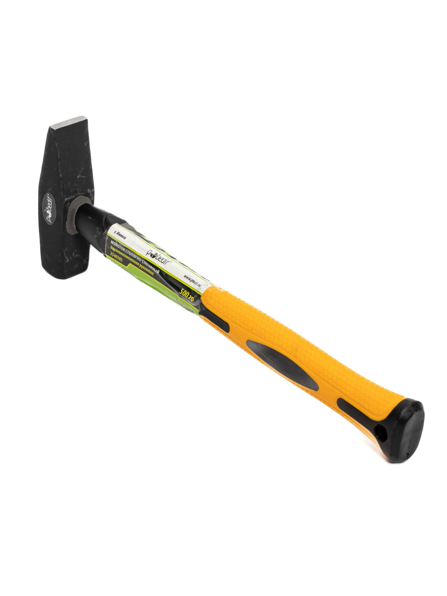 Изображение товара Молоток слесарный Pobedit 2540305 фиберглассовая рукоятка 500 г