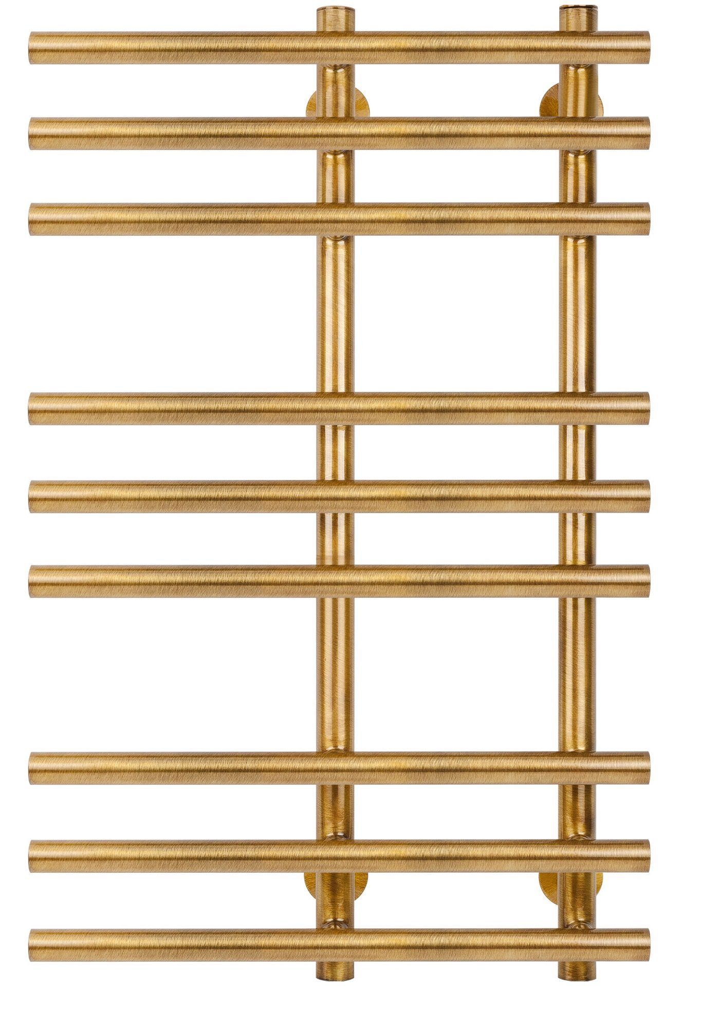 Изображение товара Водяной полотенцесушитель лесенка Secado Турин 3 80x50 см бронза латунь Россия