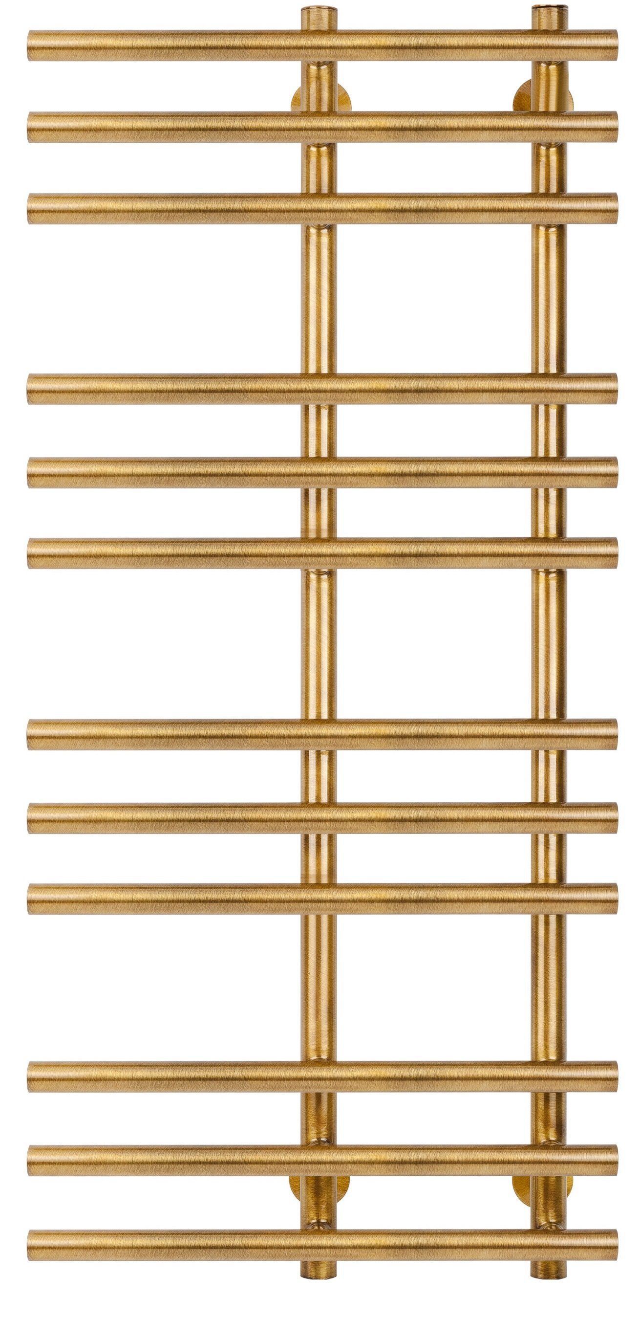 Изображение товара Водяной полотенцесушитель Secado Турин 3 бронза 1000x500 мм лесенка универсальное подключение