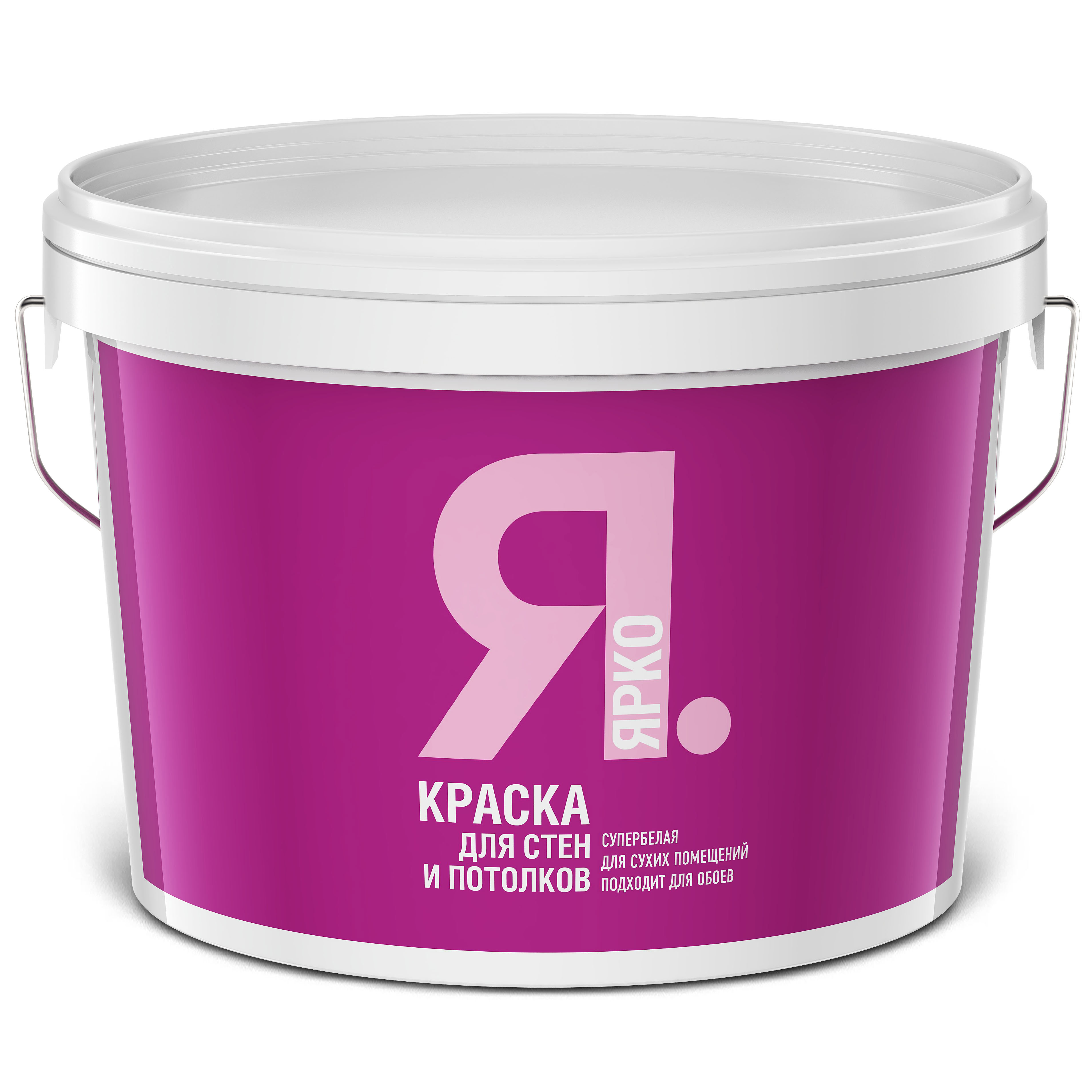 Изображение товара Краска Ярко для стен и потолков белая 14 кг Изображение товара Краска Ярко для стен и потолков белая 14 кг