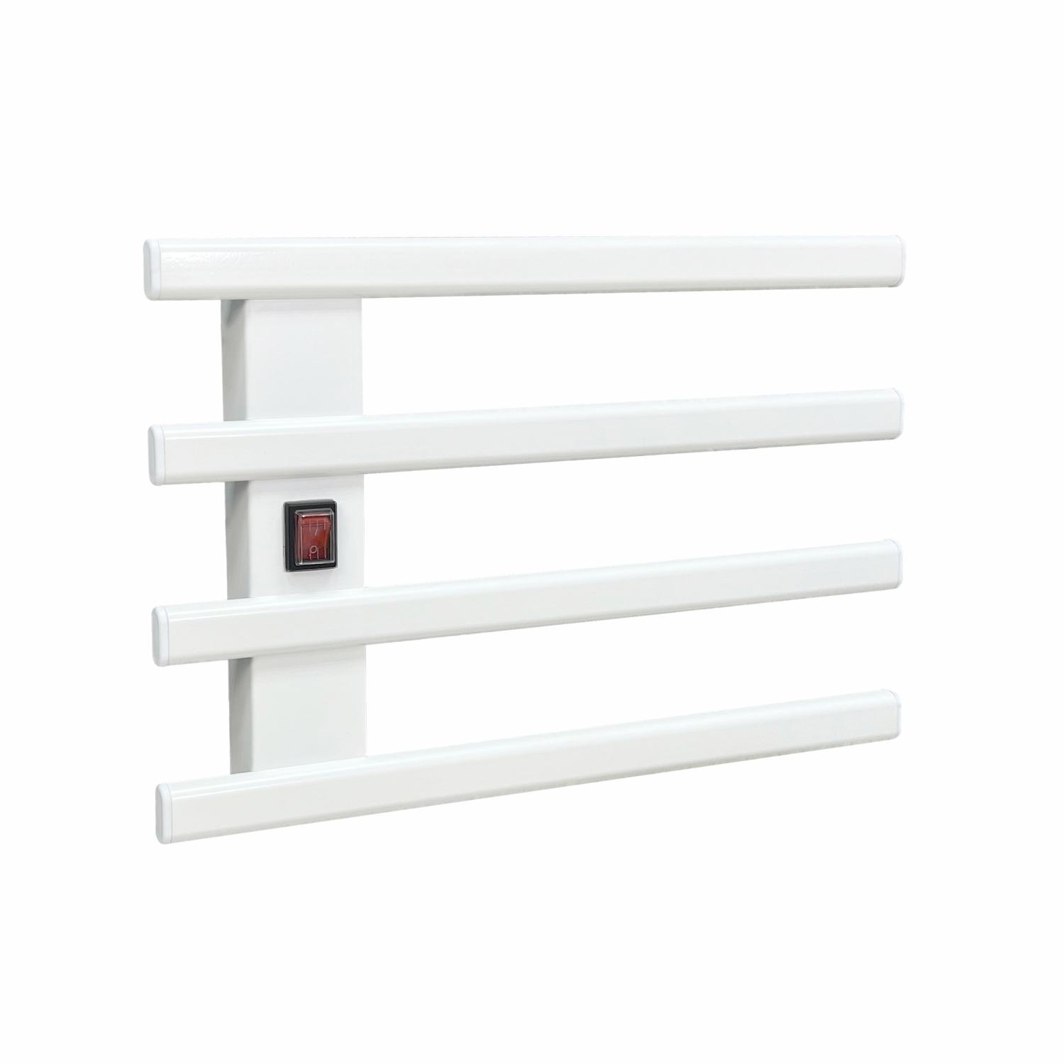 Изображение товара Электрический полотенцесушитель Рэмо ЭПС 500x300НС с терморегулятором белый матовый