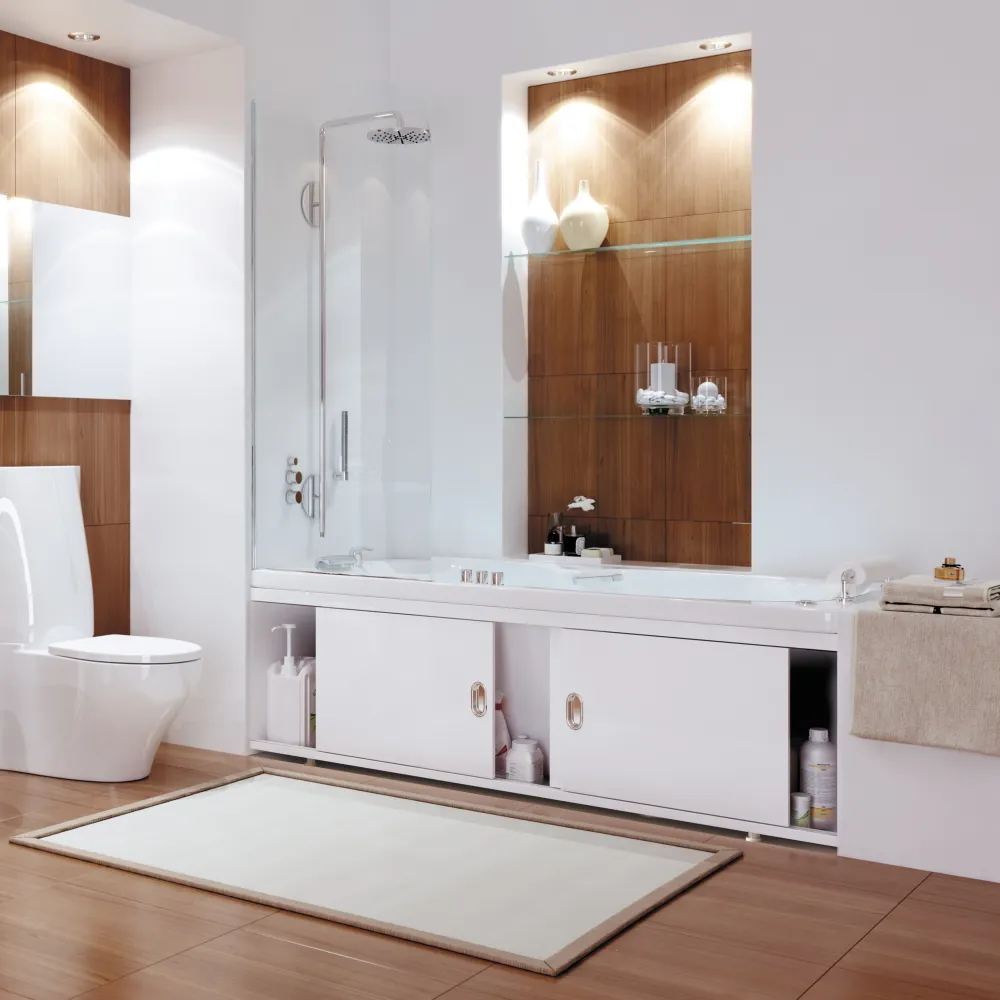 Изображение товара Экран под ванну Alavann Мдф купе still 150 ALV0259001 147x53см цвет белый