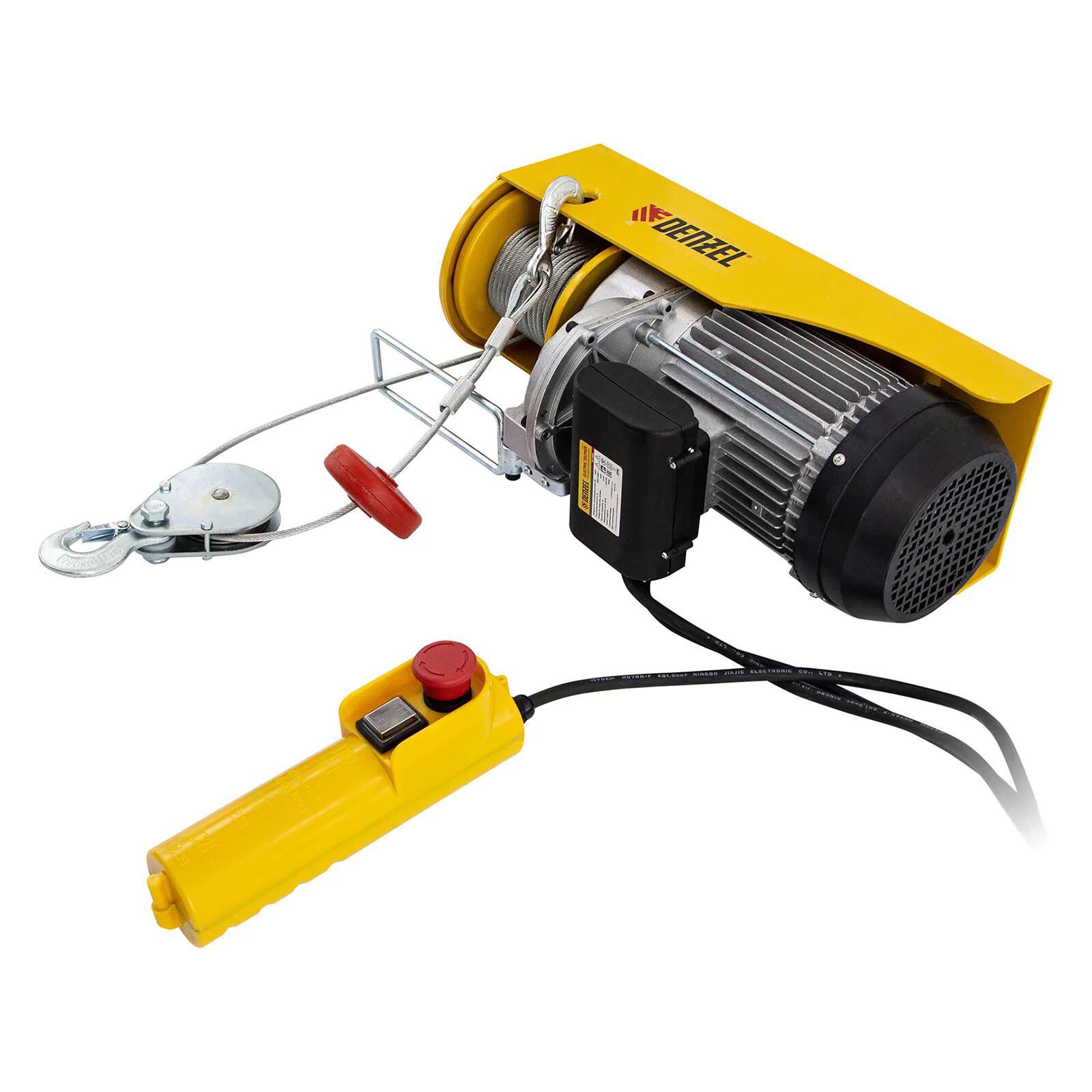 Изображение товара Электрический тельфер Denzel TF-1000 мощностью 1600 Вт грузоподъемностью 1000 кг