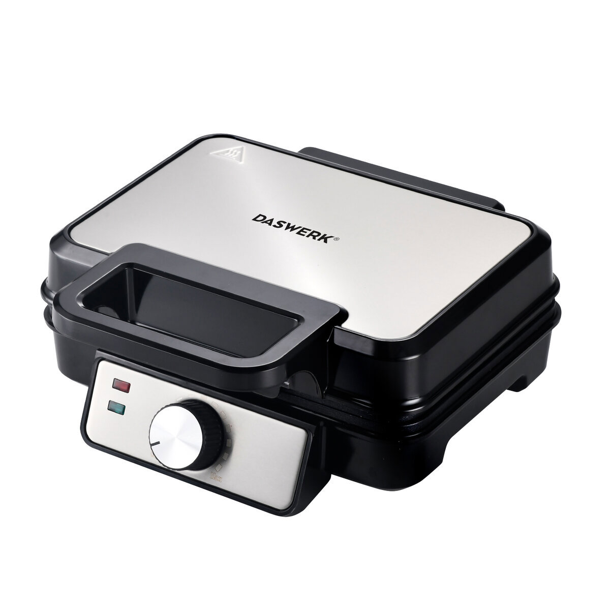 Изображение товара Электровафельница антипригарная для венских бельгийских вафель 2 вафли 1200Вт. DASWERK WM-6.455653