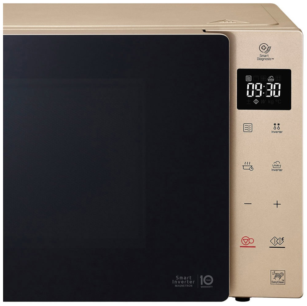 Изображение товара Отдельностоящая микроволновая печь LG MW25R35GISH 25 л бежевый