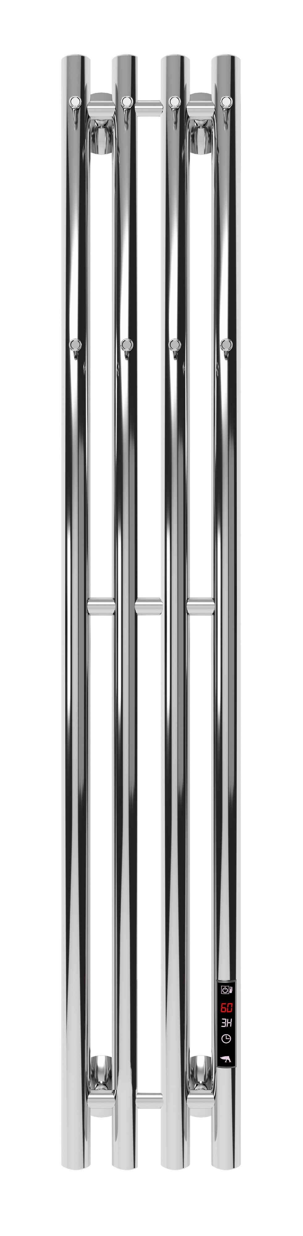 Изображение товара Электрический полотенцесушитель Арго Лео Гранд 270x1200 мм с терморегулятором и дисплеем