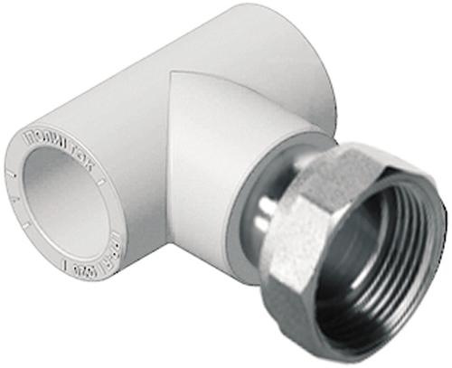 Изображение товара Тройник комбинированный Политэк 1 1/4"x32 мм ВР полипропилен