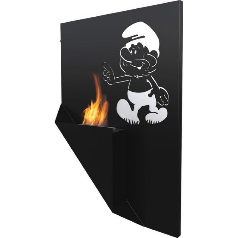 Изображение товара Биокамин Kratki Papa Smerf настенный 143x900x650мм