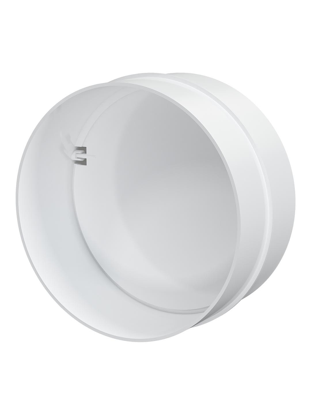 Изображение товара Соединитель воздуховодов с обратным клапаном Fonet D125 мм пластик