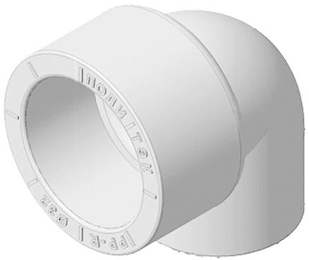 Изображение товара Угол переходной 90° Политэк 32x20 мм ВП полипропилен