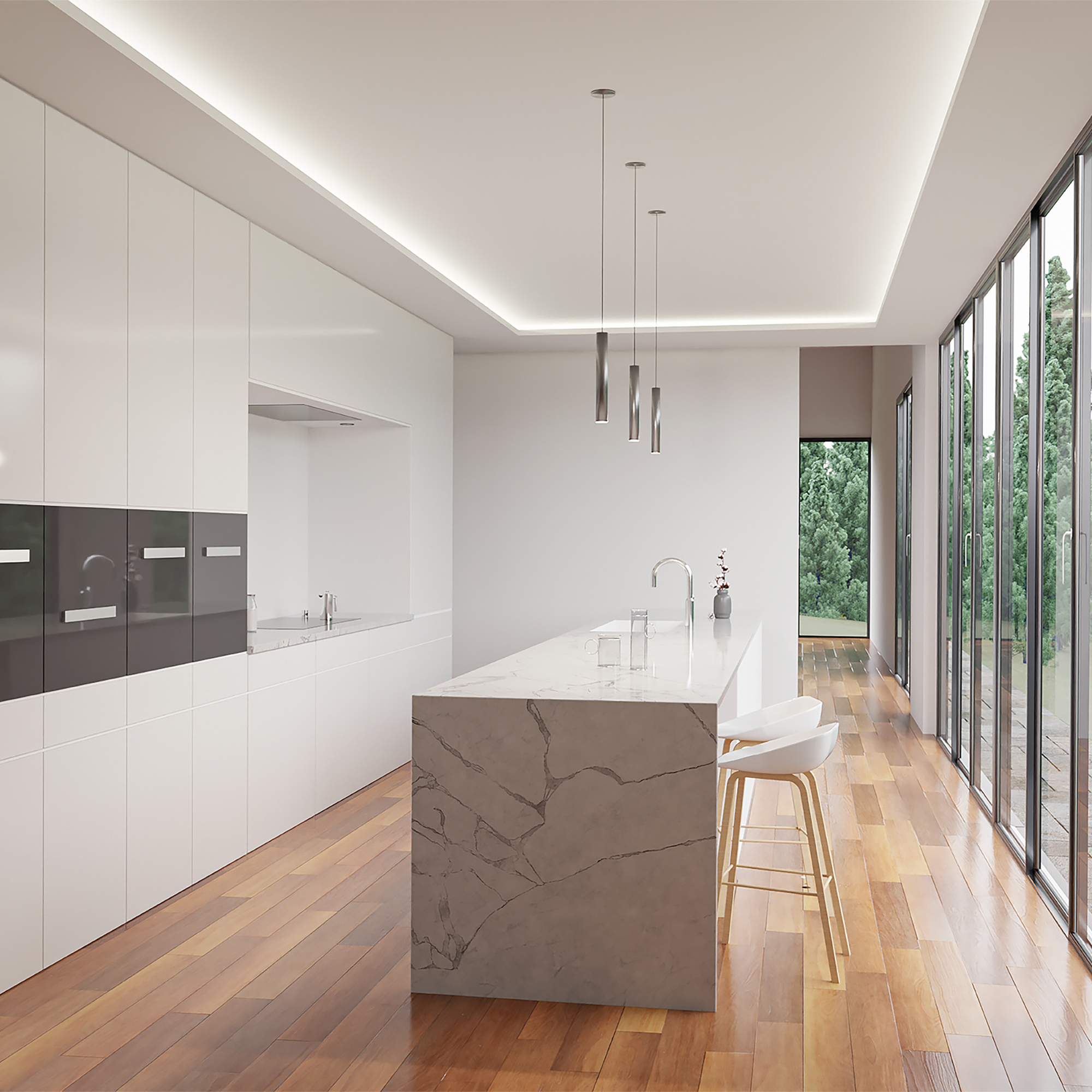 Изображение товара Светодиодная лента 20 Вт/м 24 В IP20 10 м нейтральный белый АПЕЙРОН