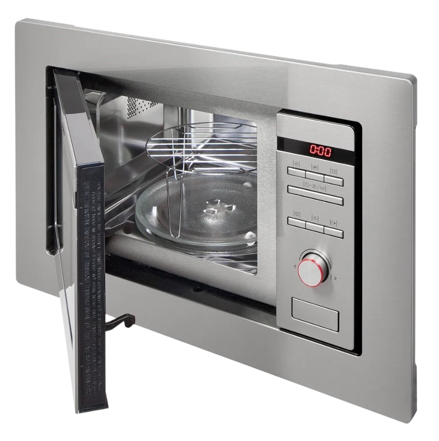 Изображение товара Встраиваемая микроволновая печь Hansa AMM20BEIH 20 л 59.5x38.3x33.5 см цвет нержавеющая сталь