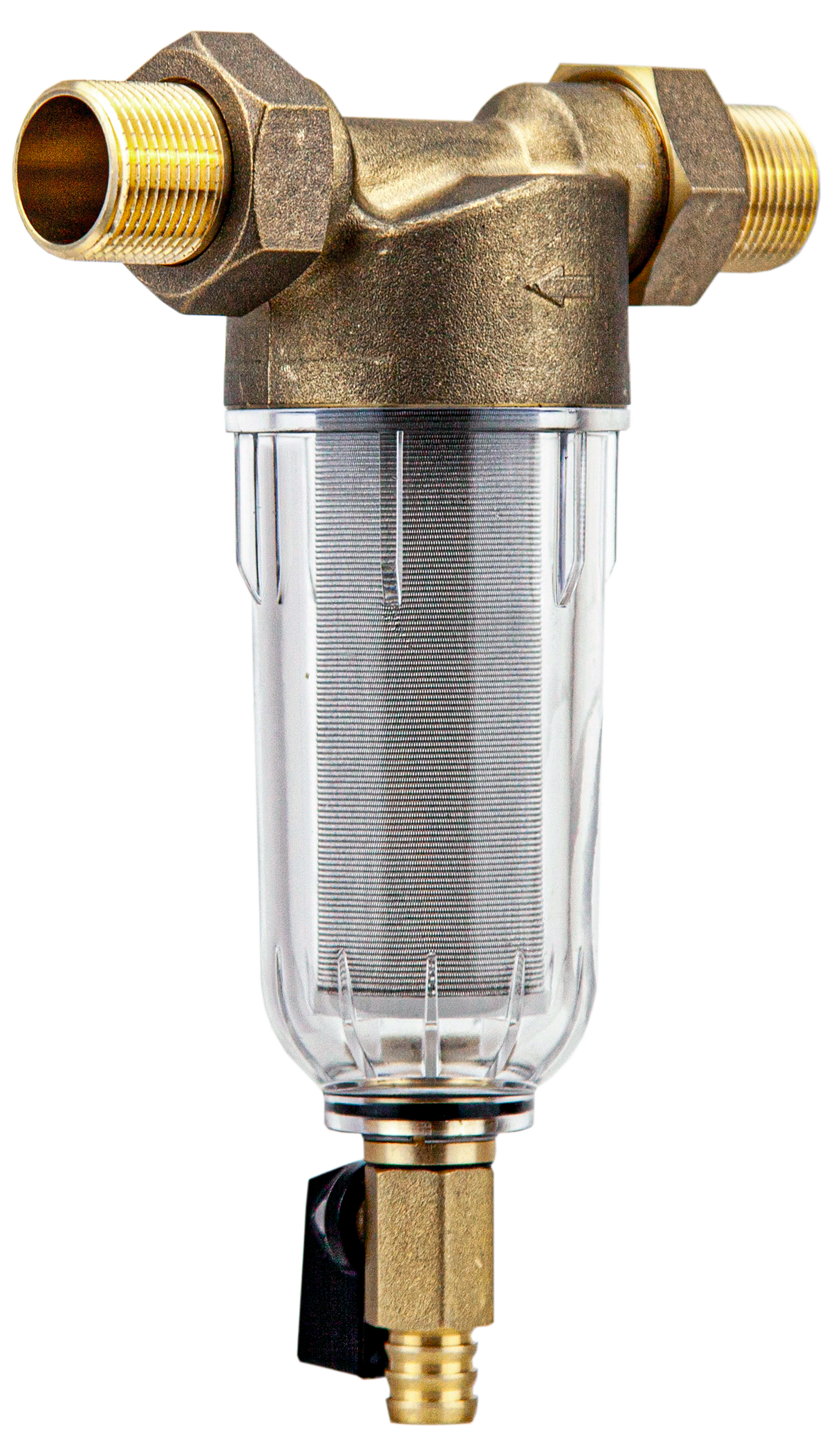 Изображение товара Промывной фильтр для ХВС Посейдон 3/4" НР 100 мкм латунь 13619