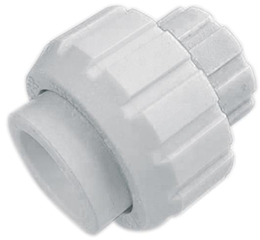 Изображение товара Муфта разъемная Политэк 40x40 мм полипропилен