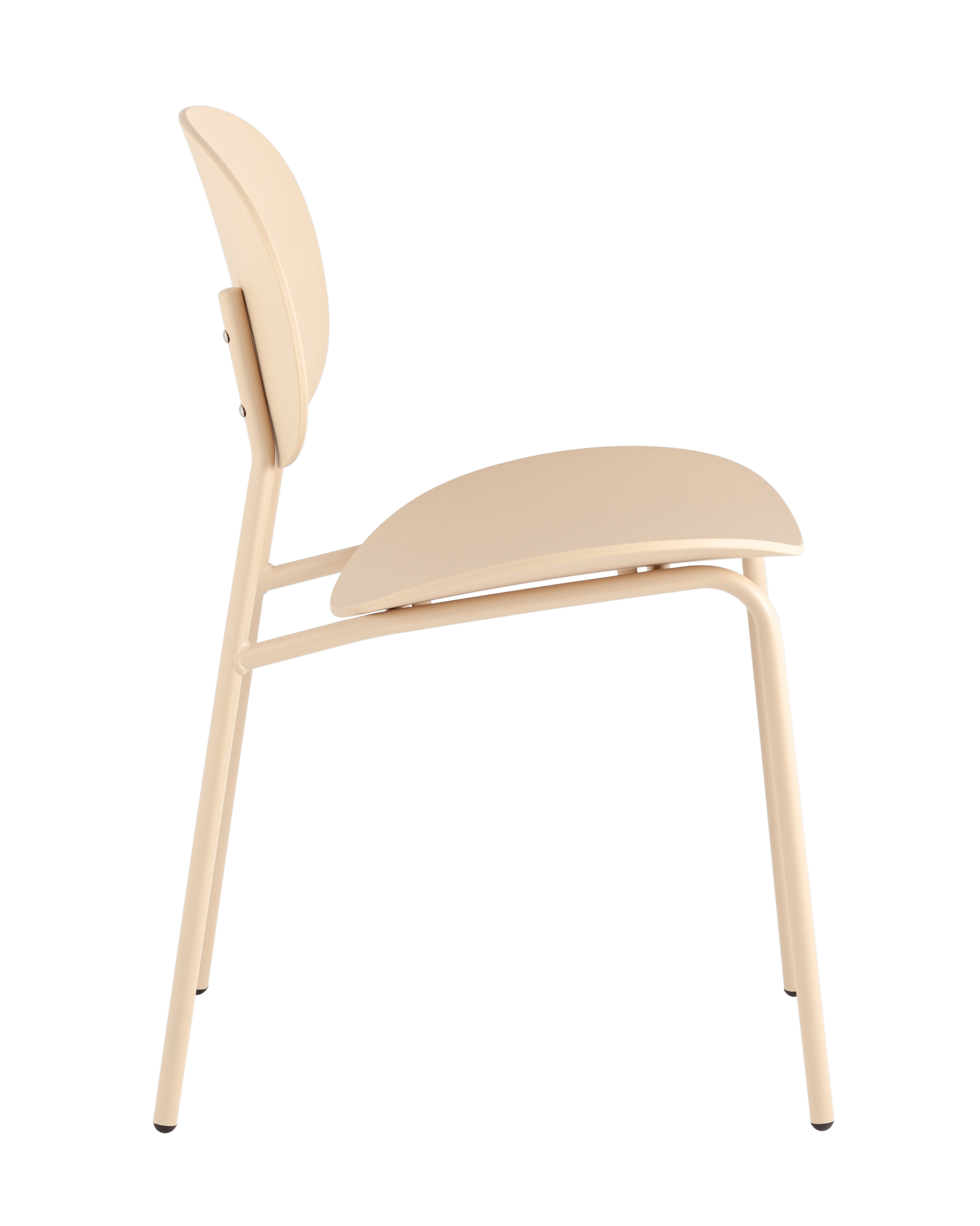 Изображение товара Стул Stool group Edie 45x44.5x39 см пластик цвет бежевый 4 шт.
