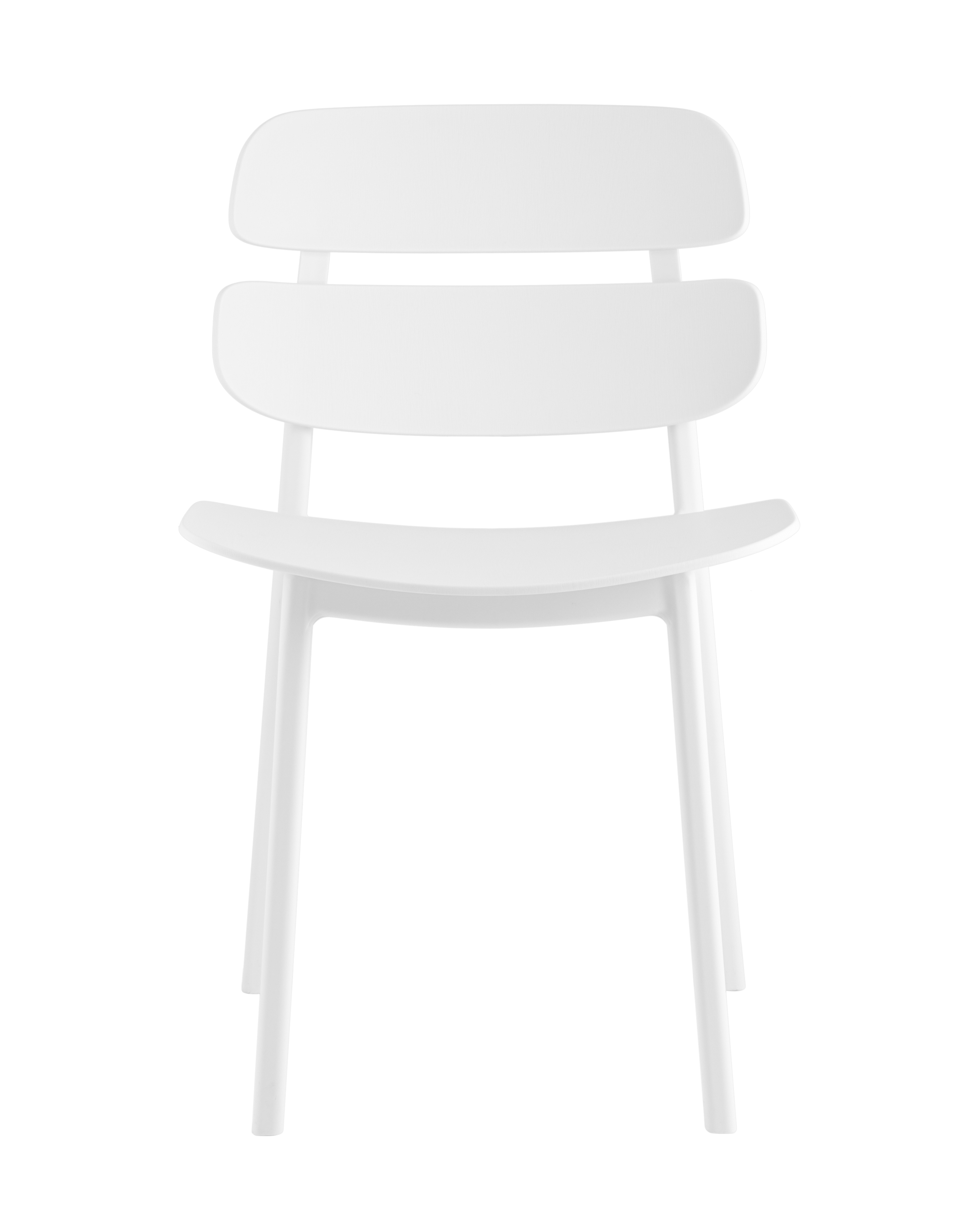 Изображение товара Комплект пластиковых обеденных стульев Stool group Tony 4 шт белый