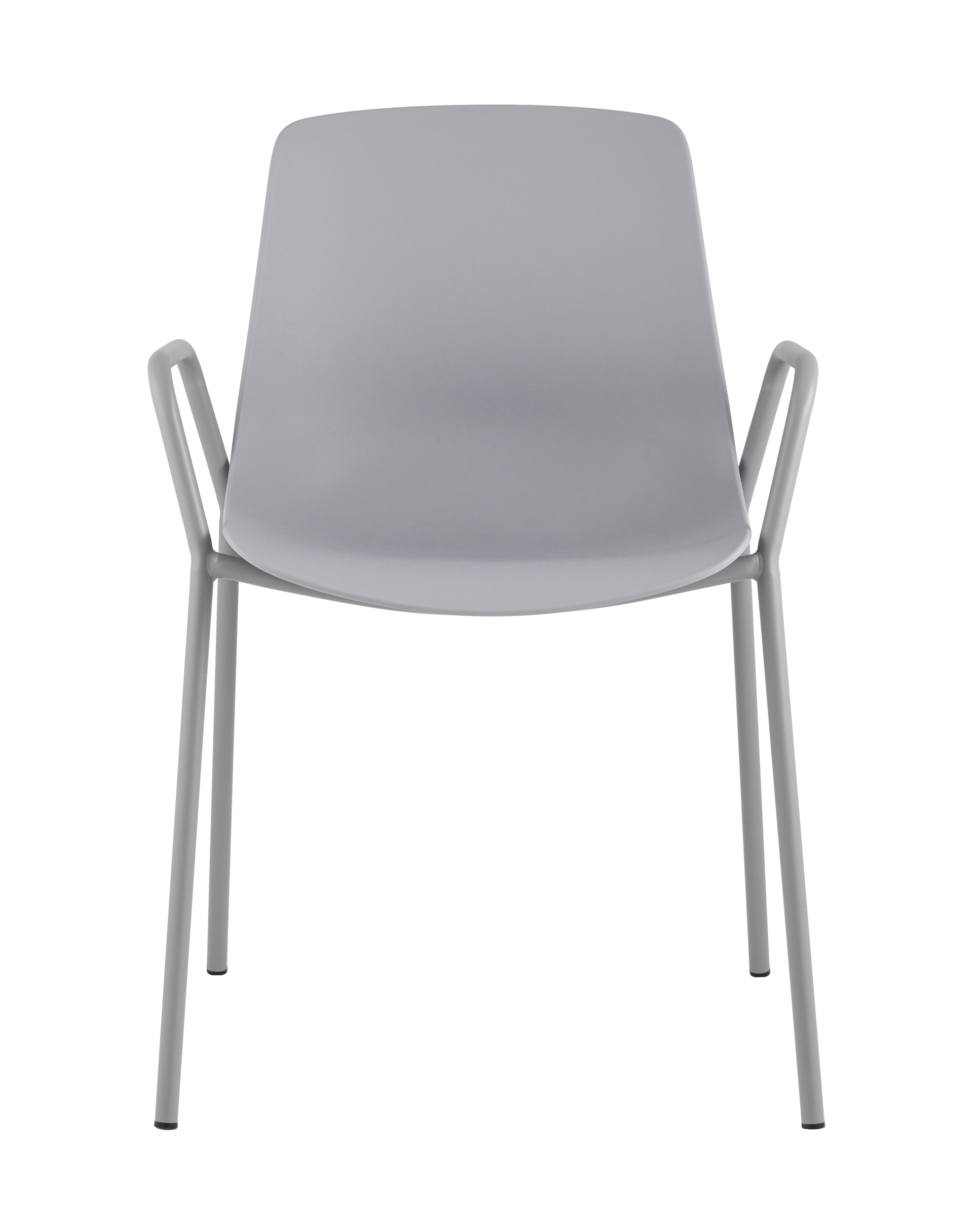 Изображение товара Стул пластиковый Kaira 44.5x81.5x56 см комплект 2 шт современный дизайн