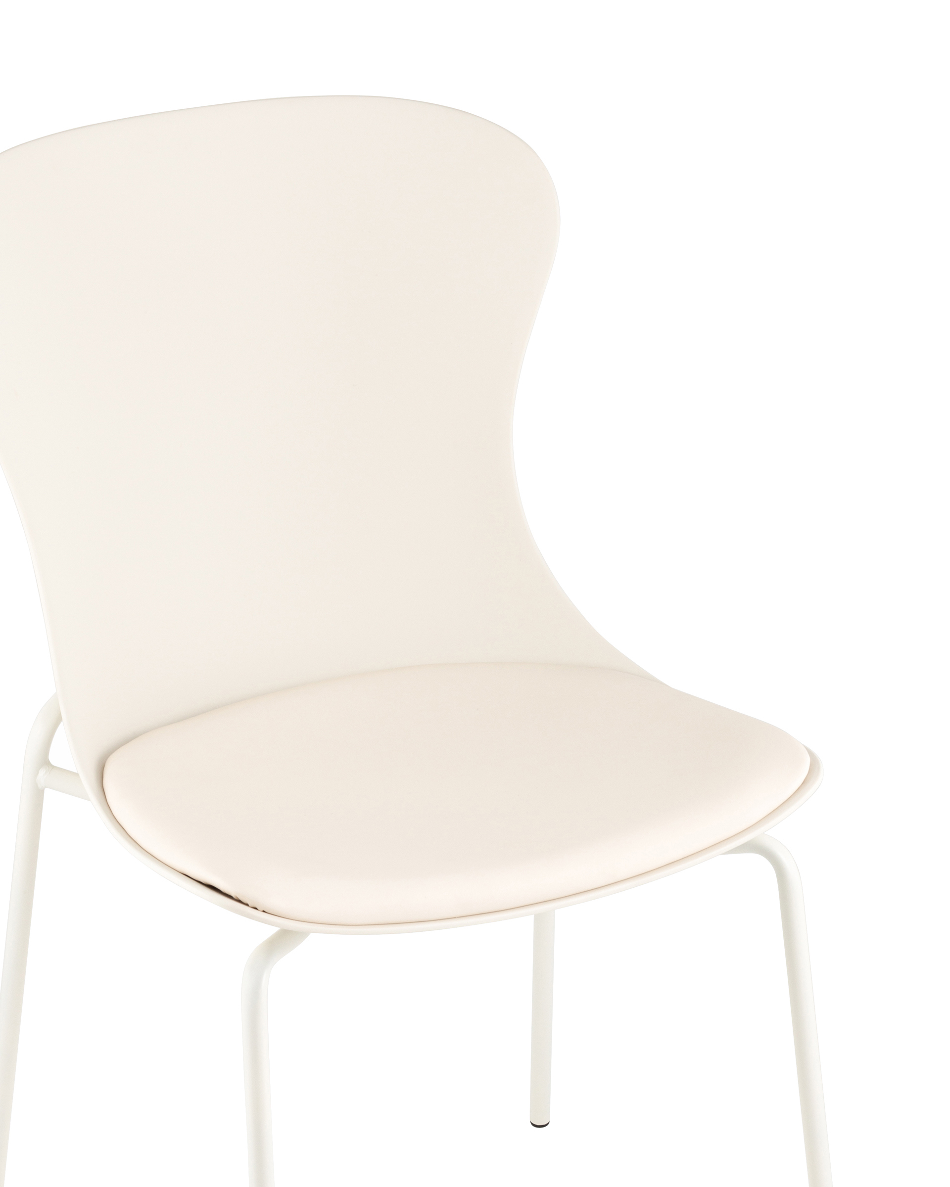 Изображение товара Стул Stool group Shaya D-025ACC white box 46x83.5x50 см пластик цвет молочный 2 шт.