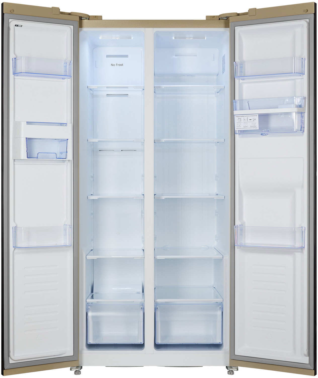 Изображение товара Отдельностоящий холодильник NORDFROST RFS 484D NFYm inverter с дисплеем