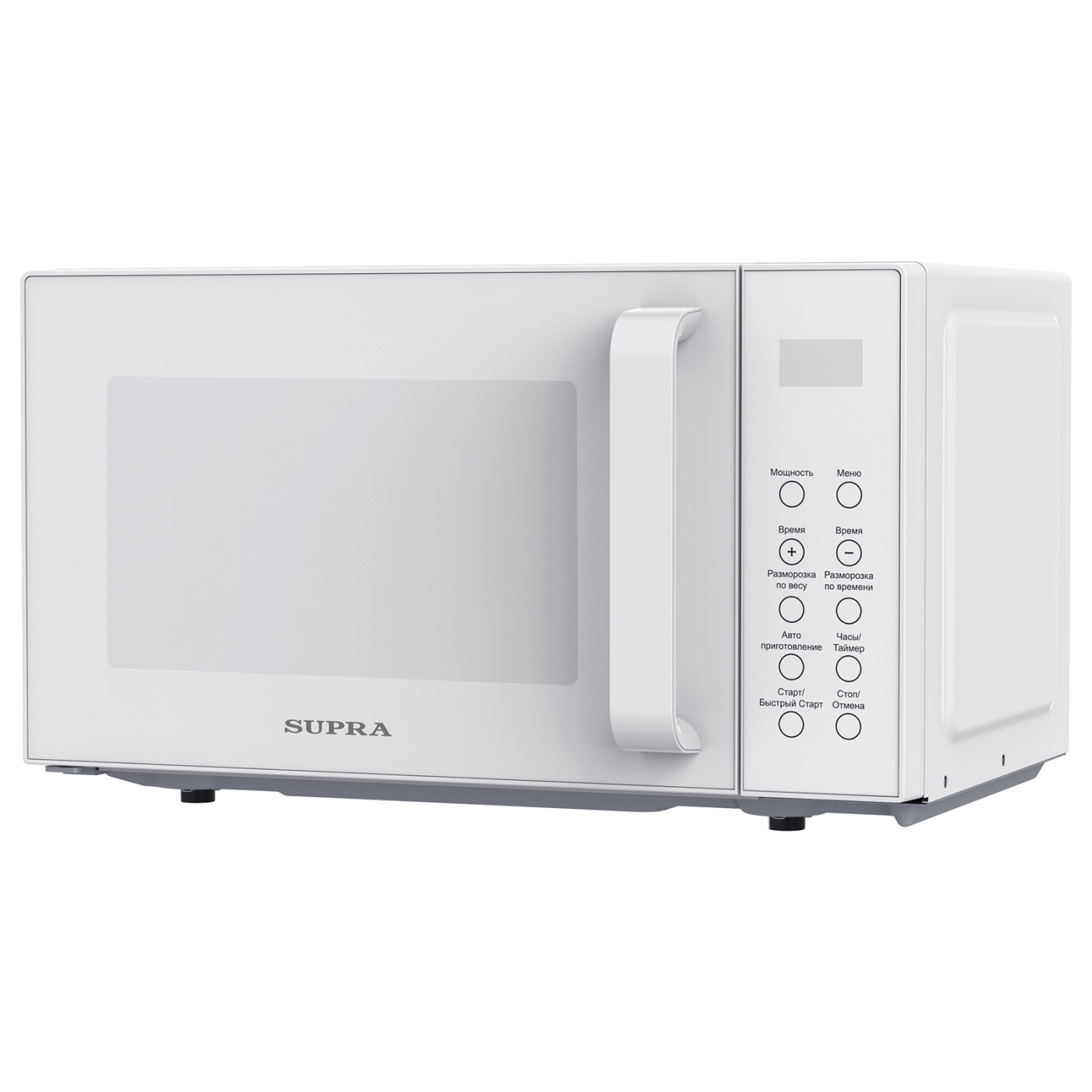 Изображение товара Отдельностоящая микроволновая печь Supra 20SW27 20 л 45.2x26.2x36.1 см цвет белый