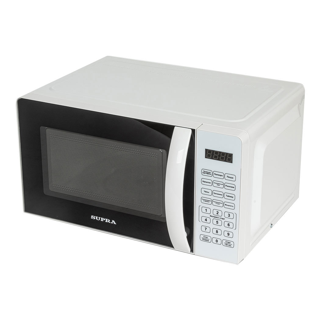 Изображение товара Микроволновая печь Supra 20SW25 20л белый отдельностоящая